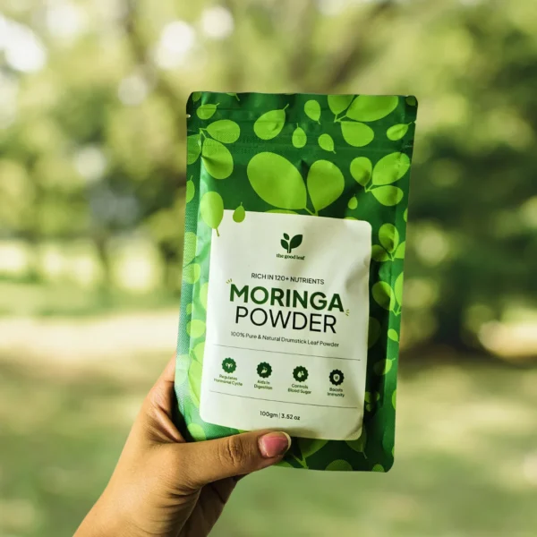 সজিনা পাতার গুড়া | Lemon Mix Moringa Powder - 250gm - Image 2