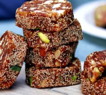 Khajur Roll | Sugar Free Dates and Dry Fruit Roll -250g