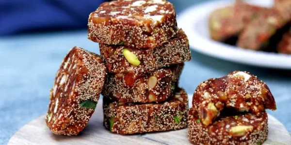 Khajur Roll | Sugar Free Dates and Dry Fruit Roll -250g