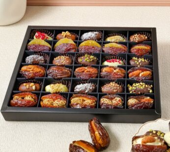 Mix- Chocolate Dates and Premium Medjool dates are stuffed with Rosted nuts